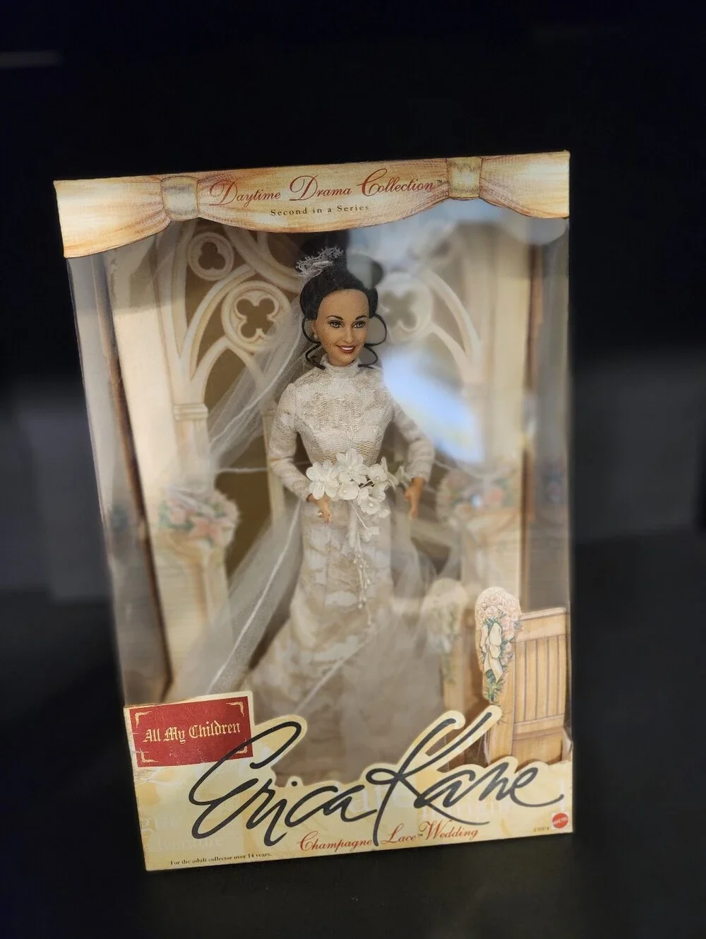 Erica Kane Collector Doll in Champagne Lace Wedding Gown
